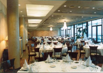 Picture of Restaurant with a swimming pool, a terrace and access to the beach