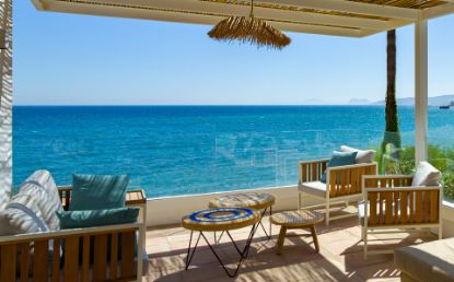 Picture of Frontline beach villa with panoramic sea views in Estepona