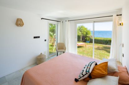 Picture of Frontline beach villa with panoramic sea views in Estepona