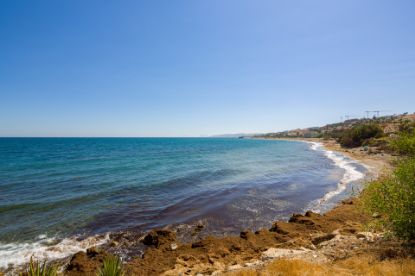 Picture of Frontline beach villa with panoramic sea views in Estepona