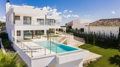 Picture of Brand new villa with panoramic sea views in Nueva Andalucia